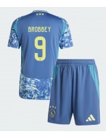 Ajax Brian Brobbey #9 Bortedraktsett Barn 2024-25 Korte ermer (+ bukser)